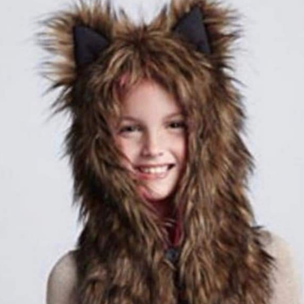Skaist Taylor Faux Fur Fox Hat Norman Marcus Winter Head gear Designer - Picture 3 of 7
